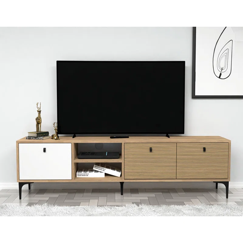 Έπιπλο Τηλεόρασης ,Vision 1366 Μ180xΠ35xΥ50,5 εκ., All4home